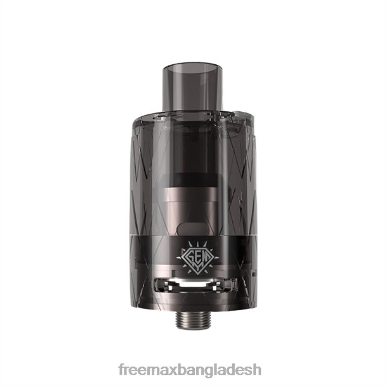 FreeMAX GEMM নিষ্পত্তিযোগ্য ট্যাঙ্ক কালো B0X6P254 Freemax Vape BD