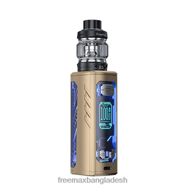 FreeMAX MAXUS একক 100w কিট সোনালী B0X6P154 Freemax Vape Price