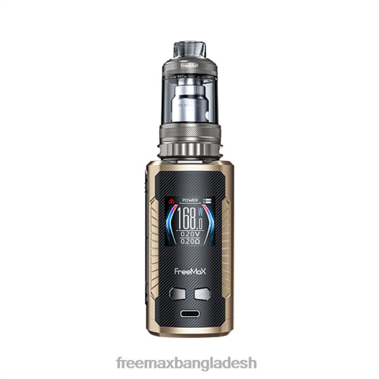 FreeMAX MAXUS ম্যাক্স প্রো 168w কিট 2ml সোনা B0X6P127 Freemax Flavormax