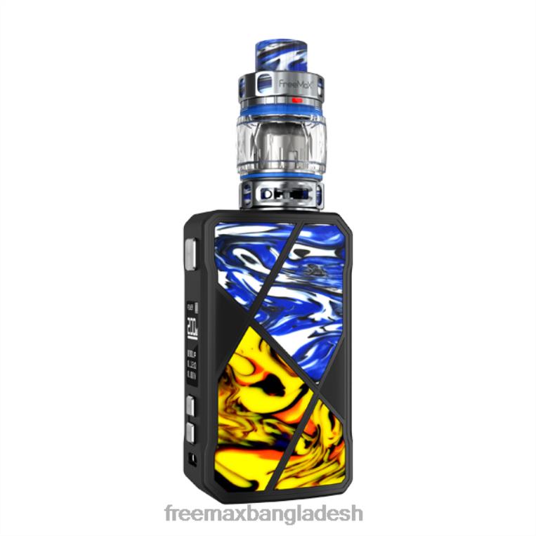 FreeMAX MAXUS 200w কিট নীল-হলুদ B0X6P7 Freemax Flavormax