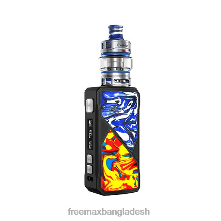 FreeMAX MAXUS 50w কিট হলুদ-নীল B0X6P69 Best Freemax Vape