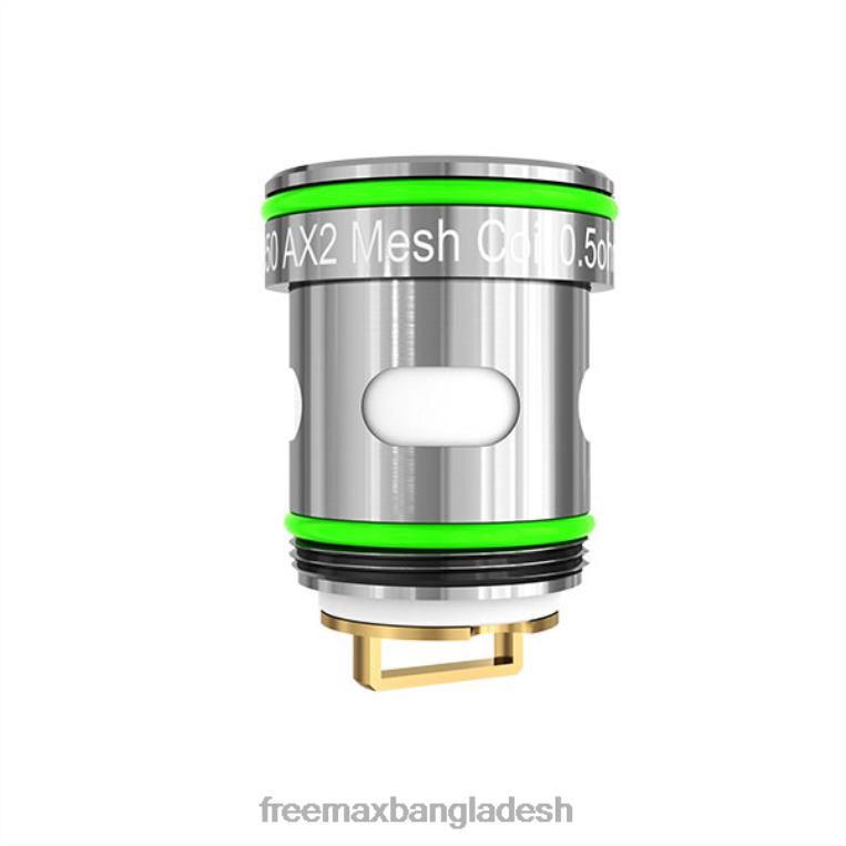 FreeMAX ax2 জাল কুণ্ডলী ss-সবুজ B0X6P259 Freemax Flavormax